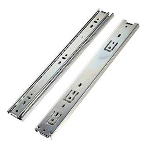 SHUHANG 引き出しスライドレール 200mm 3段引 かんぜんな拡張ボール伸縮式 重量用スライドレール 耐荷重45kg 左右 1-セット
