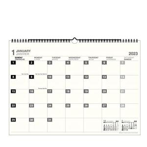 エトランジェ ディ コスタリカ 2023年カレンダー 壁掛け A3 モノトーン 0102-CLM-A3-03