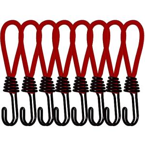 XADMIN 張綱ツインフック ロープ張り ロープフック テントフック ストレッチコード テントアクセサリー キャンプ用 コード ストラップ ア