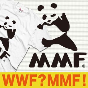 おもしろTシャツ メンズ キッズ WWF パンダ パロディ ...