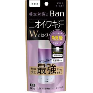 Ban(バン) 汗ブロックプラチナロールオン 無香性 40ml [医薬部外品]｜jsukoyaka