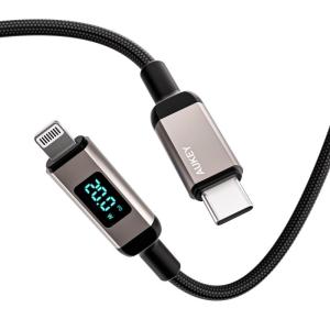 AUKEY USB Type-C to Lightning ケーブル 1m Impulse Series CB-CL14 急速充電 PD対応 MFi認｜jsukoyaka