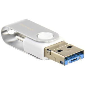 グリーンハウス USB Type-A microUSB USB Type-C 3種の USB端子 に...