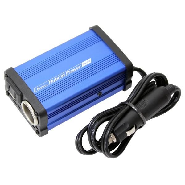 大自工業 SIV-80 インバーター DC12V→AC100V 定格80W USBポート付き mel...