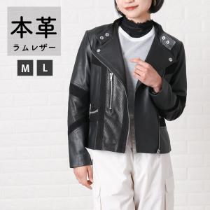 ダブルライダース レザージャケット ライナー取外し可 黒 本革 L相当 レザージャケット ライダース ダブルライダース 革ジャン レディース