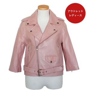 レザーダブルライダースジャケット レザージャケット ライダース ダブルライダース 革ジャン レディース