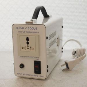 PAL-1500UE / アップトランス 100V ⇒  220V - 230V へ昇圧する変圧器 1500W  / スワロー電機