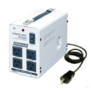 PAL-2000IP / ダウントランス 2000W / 海外用変圧器 / オーストラリアなど240Vの国で100Vに降圧