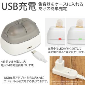 集音器 超極小 耳穴型(国内正規品) USB充...の詳細画像4