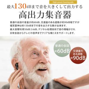 集音器 USB充電 ポケット型 デジタル 集音...の詳細画像2