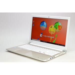 中古 ノートパソコン TOSHIBA dynabook PT65GGP-REA サテンゴールド (中古品の為、オフィスは付属しておりません) Web限定特価