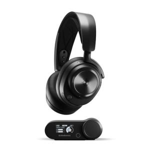 ヘッドホン steelseries ARCTIS NOVA PRO+ game dac SteelSeries Arctis Nova Pro Wireless (61520J) ワイヤレス