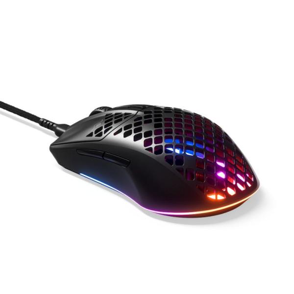 [化粧箱訳アリ品] SteelSeries Aerox 3 Black (62599) 有線ゲーミン...