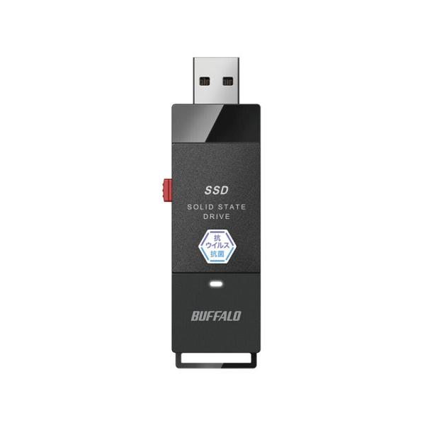 [箱破損 または 箱汚れ品]BUFFALO SSD-PUTVB1.0U3-B (ブラック) USB3...