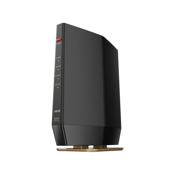 -新品- BUFFALO WSR-6000AX8P-MB(マットブラック) Wi-Fi 6(11ax...
