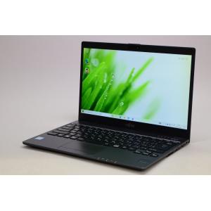 ノートパソコン FUJITSU LIFEBOOK UH  FMVU93B3BZ ピクトブラック Web限定価格