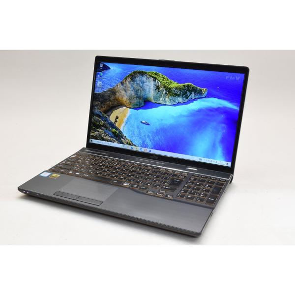 [中古]FUJITSU LIFEBOOK AH AH78/D1 FMVA78D1BZ ブライトブラッ...