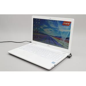 ノートパソコン FUJITSU LIFEBOOK AH  FMVA49XWZ プレミアムホワイト
