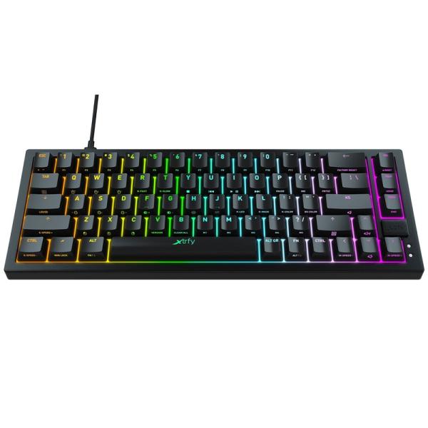 [化粧箱 訳アリ品] Xtrfy K5 COMPACT RGB BLACK　K5-RGBCPT-BL...