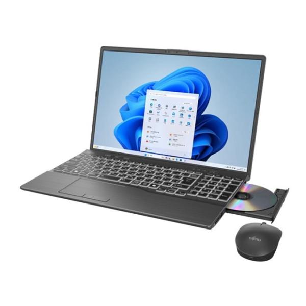 [展示品] FUJITSU LIFEBOOK AH51/J3 FMVA51J3BZ (ブライトブラッ...