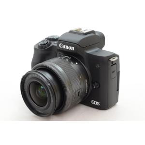 [中古]Canon EOS Kiss M2 ダブルズームキット ブラック｜