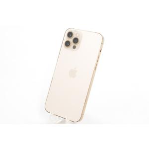 [中古]SIMフリー Apple iPhone12 Pro 256GB Gold A2406 MGMC3J/A