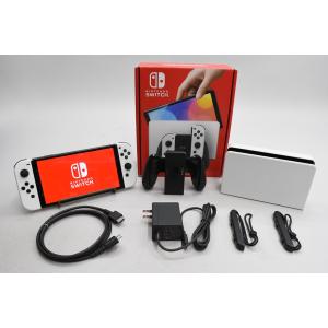 [中古]Nintendo Switch 有機ELモデル 2021 [Joy-Con(L)/(R)ホワイト] HEG-S-KAAAA｜jtus2014