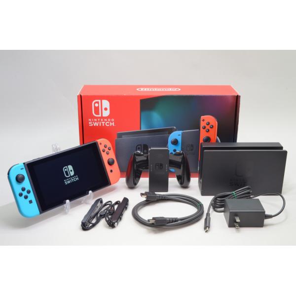 [中古] [WEB限定価格 8/15まで] Nintendo Switch ネオンブルー・ネオンレッ...