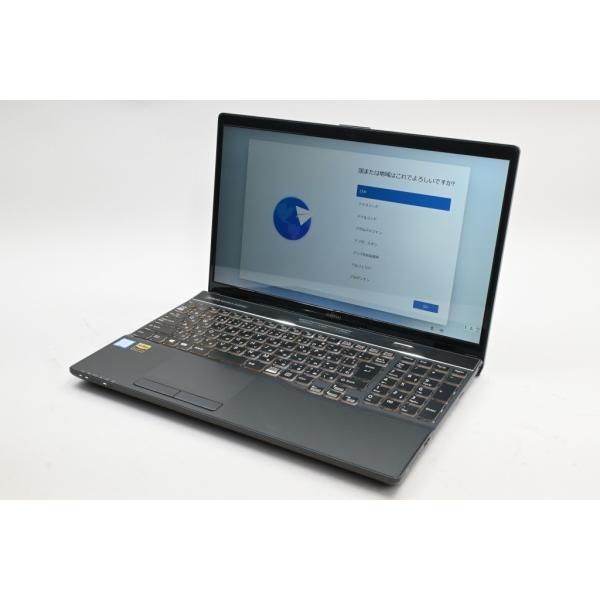 [中古]FUJITSU LIFEBOOK AH AH53/D1 FMVA53D1BZ ブライトブラッ...
