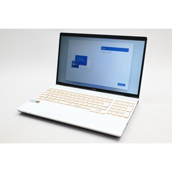 [中古]FUJITSU LIFEBOOK AH AH52/D1 FMVA52D1WZ プレミアムホワ...