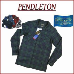 PENDLETON（ペンドルトン） オンブレチェック 長袖 オープンカラー