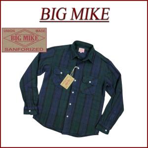 BIG MIKE（ビッグマイク） 復刻 長袖 バッファローチェック ヘビー