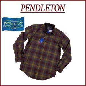 PENDLETON（ペンドルトン） オンブレチェック 長袖 オープンカラー