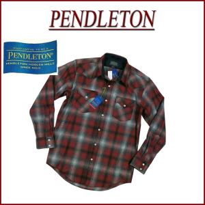 PENDLETON（ペンドルトン） オンブレチェック 長袖 オープンカラー