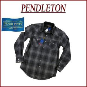 PENDLETON（ペンドルトン） オンブレチェック 長袖 オープンカラー