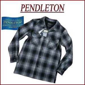 PENDLETON（ペンドルトン） ブラックウォッチ 長袖 オープンカラー