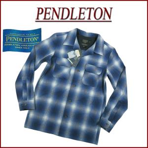 PENDLETON（ペンドルトン） オンブレチェック 長袖 オープンカラー