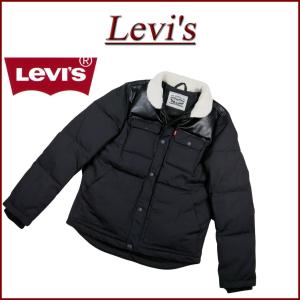 Levi's リーバイス USライン フェイクレザーヨーク パイルボア襟 中綿 ウッズマン ジャケット LM2RP184｜jtwoshop