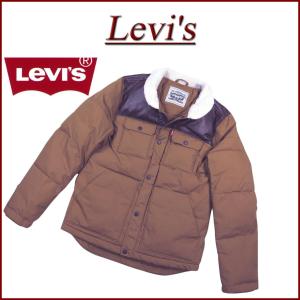 Levi's リーバイス USライン フェイクレザーヨーク パイルボア襟 中綿 ウッズマン ジャケット LM2RP184｜jtwoshop