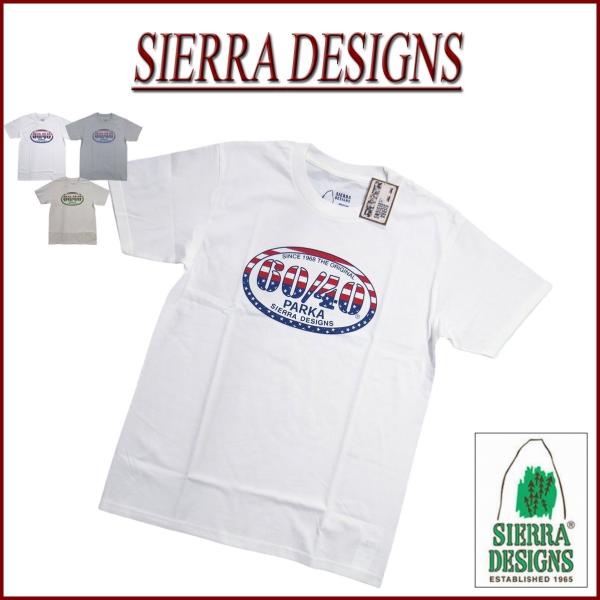 SIERRA DESIGNS シェラデザインズ SD THE FLAG 60/40 TEE ロゴプリ...