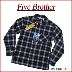 FIVE BROTHER(ファイブブラザー)150801 ブロックチェック ジップ FIVE BROTHER(ファイブブラザー)150801 ブロックチェック ジップ