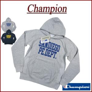 Champion（チャンピオン） 復刻 USAFAプリント ハーフジップ パーカー