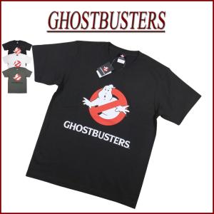 GHOSTBUSTERS ゴーストバスターズ ロゴプリント 半袖 リンガーTシャツ 