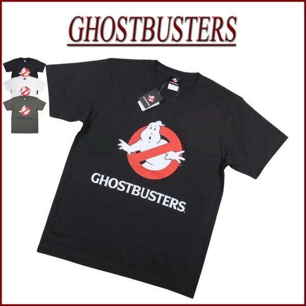 GHOSTBUSTERS ゴーストバスターズ ロゴプリント 半袖 Tシャツ GHOST-082