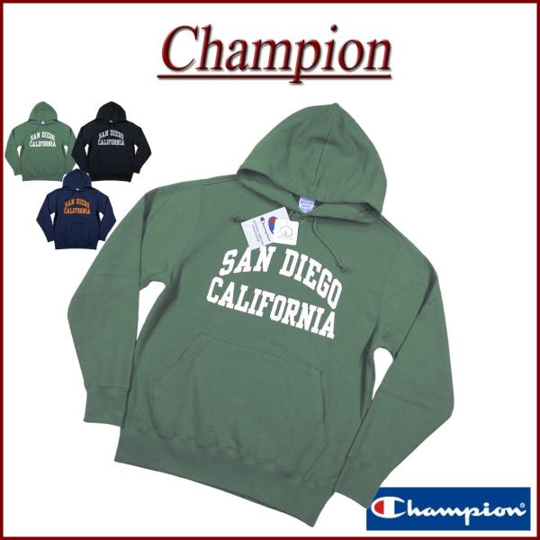 Champion チャンピオン ベーシック USAコットン カレッジプリント プルオーバー スウェッ...