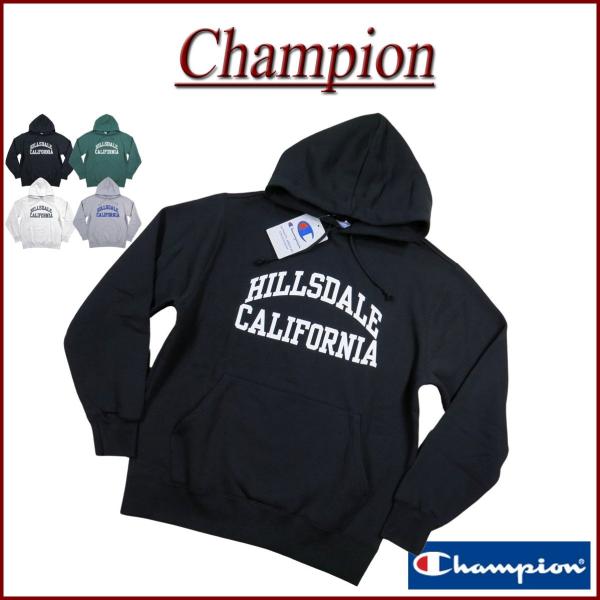 Champion チャンピオン トリコロールタグ カレッジプリント プルオーバー スウェットパーカー...