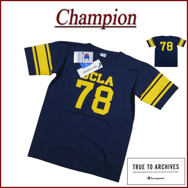 Champion チャンピオン × UCLA ユーシーエルエー コラボ 日本製 70-80’s ビン...