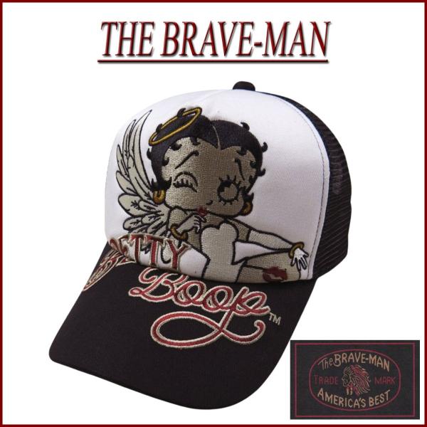 THE BRAVE-MAN ザ ブレイブマン × BETTY BOOP ベティ・ブープ コラボ 刺繍...