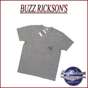 BUZZ RICKSON’S バズリクソンズ 日本製 U.S. AIR FORCE スラブ地 ポケット付 半袖 Tシャツ BR77600