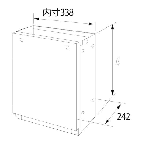 【据置台】D47-650　ノーリツ給湯器関連部材